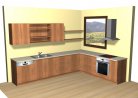 3D vizualizace kuchyně